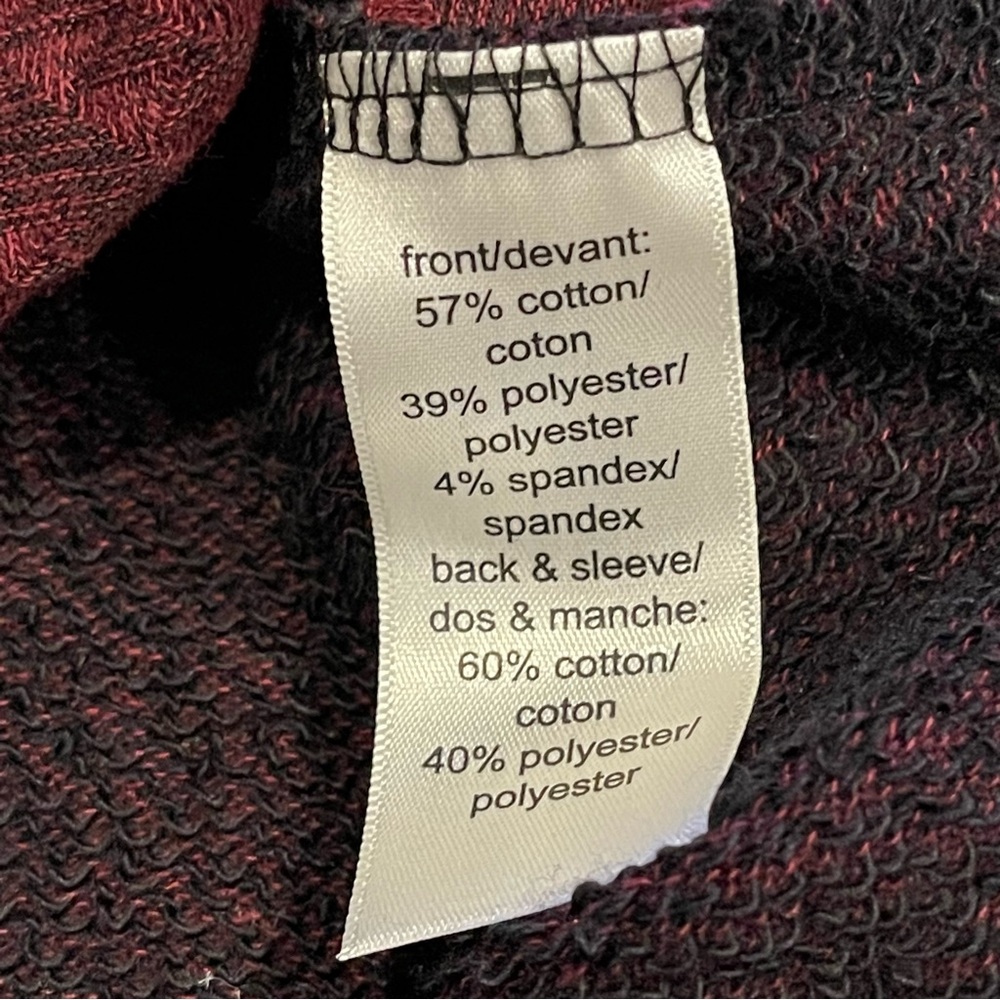 Maurices Sweater Womens XL Burgundy Pullover Long Sleeve - Picture 5 of 7